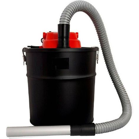 TrAdE Shop Traesio - Aspiracenere 1200w Bidone Aspirapolvere Capacita' 18lt Aspiratore Cenere Foglie - (1/3)