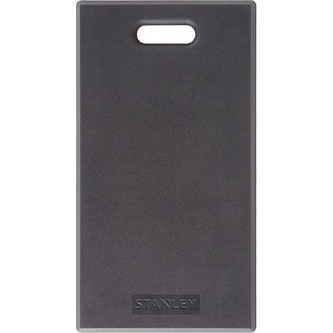 Stanley Knieunterlage Schwarz 30x55x1,9 cm Komfort Gartenarbeit
