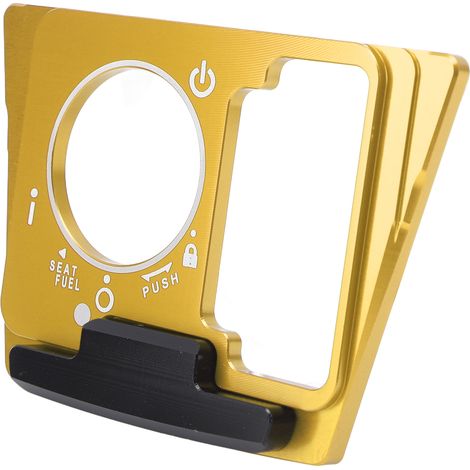 Cache de protection et de décoration pour interrupteur de démarrage de moto Forza350 NSS350 (2018-2022), jaune (1/5)