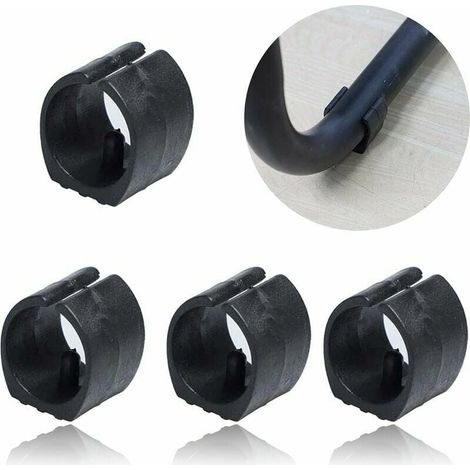 50 pièces U Plastique Patin de Chaise(25 mm), U Plastique Bouchon Pied de Chaise, Couvre-planchers de Coussin D'ouverture de Pied (1/4)