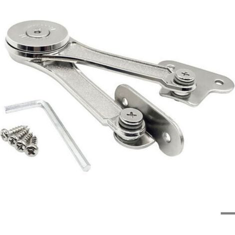 Charnière Pour Meuble - Alliage De Zinc - Fermeture Douce - Angle Réglable 75°/90°/110° - 2 Pièces (1/5)
