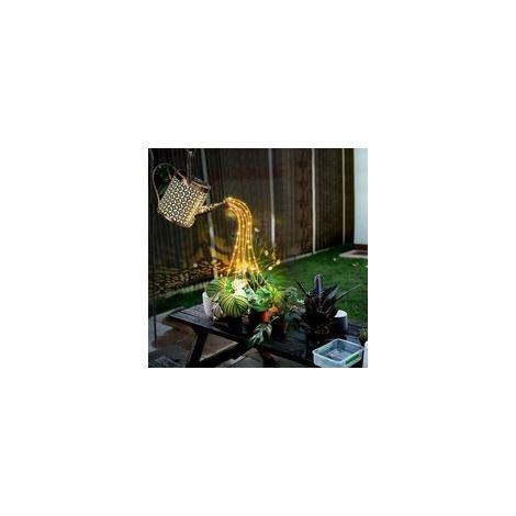 Lampe solaire d'extérieur à LED pour le jardin, 36LED, 2V, 80cm, 600 mAh, IP65, Noir