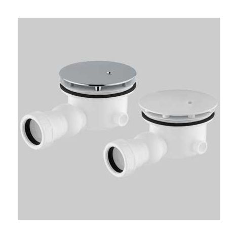 PILETTA DOCCIA FORO 90 MM CON SNODO  1 1/2  40 cover cromo     CGS