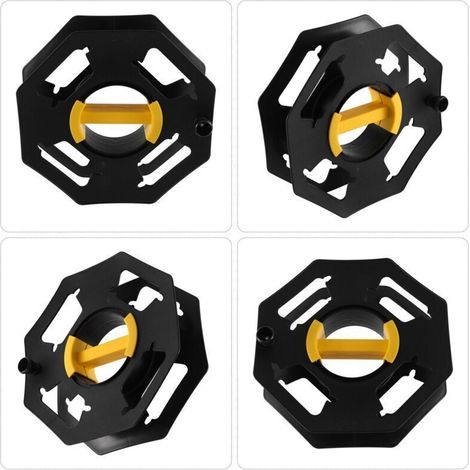Bobine de Rangement Câble ExtéRieur 25M Stockage Extension Cadre Rangé Support D'Enroulement pour le Caravane Yacht RV