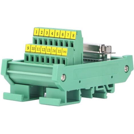 PCB Terminal Block Copper Material Printed Labels Compact 0.8A/Pin 0.2Nm DC 60V Twist Female Distribution Module,DUBUNS (1/5)