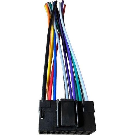 Radio Stéréo 16 broches mâle, connecteur de remplacement pour autoradio, lecteur musical, fiche compatible stéréo