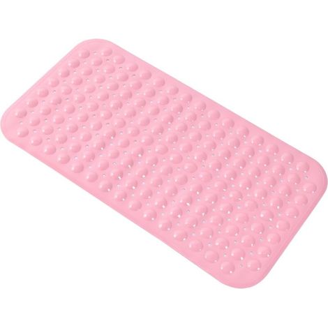 Tapis de douche antidérapant 40x100cm – Ventouses puissantes pour baignoires et salles de douche. Surface texturée.
