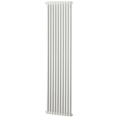 Acova – Radiateur eau chaude vertical 744W en acier – 2 colonnes – Raccordements centrés en bas – Pression 10 bars – M2C206180