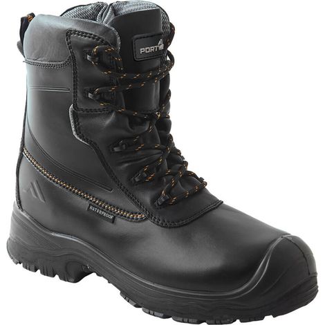 Bota de seguridad Portwest Compositelite Traction 7" S3 HRO CI WR / Negro / 40