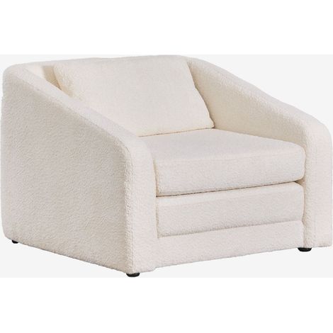 Sillón cama en tela bouclé Dalila SKLUM             