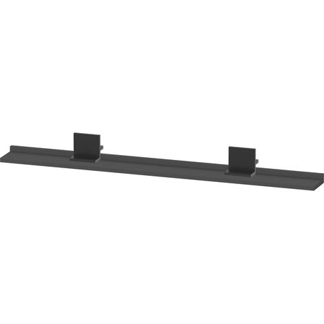 Duravit Sivida Ablage, Halterung Diamantschwarz Matt, (1/5)