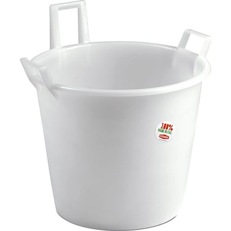 MASTELLO CASALINGO 3 MANICI Ø 70 cm - 125 lt neutro  - STEFANPLAST