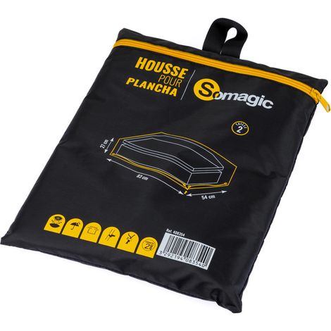SOMAGIC - Funda L 83 W 54 x H 27 cm para plancha de asar