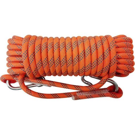 Corde d'escalade, corde de camping polyvalente, corde d'évacuation d'urgence en plein air