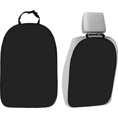 Protège-Siège Auto pour Enfants - 2 Pièces Housses de Siège Arrière Imperméables, Tapis Anti-Salissures en Tissu Oxford, Protection Universelle pour Sièges Arrière de Voiture (sans Sac) (1/5)