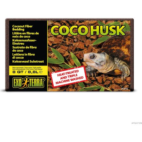 Sustrato de fibra de coco comprimida Exo Terra Coco Husk - 650 g (1/2)