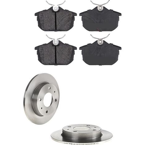 KIT FRENI POSTERIORI compatibile con SMART FORFOUR (454) - DISCHI + PASTIGLIE OEM: P 54 023 / 17671 /SOSTITUZIONE DIRETTA/BASSA POLVERE/SILENZIOSO (1/5)