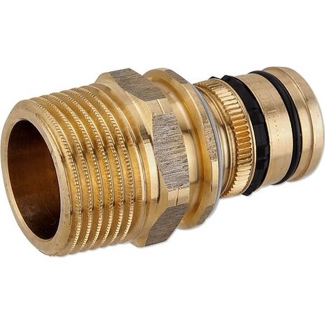 GEBERIT Mepla Press-Übergang 32 mm x 1 Zoll AG - 604.537.00.5 (1/3)