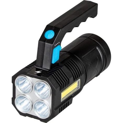 Lampe electrique - lampe de poche - baladeuse Vayox Lampe de poche Projecteur 250lm 4xLED + COB VA0113