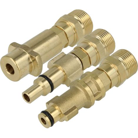 vhbw 3x Adattatore in set a M22 compatibile con Bosch Aquatak Clic, 1500 Plus, Eco, 1250 Plus idropulitrice