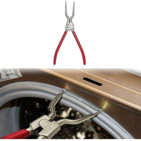 Online Store - Pince à ressort 383eer4001a pour lave-linge LG et Samsung (rouge) (1/5)