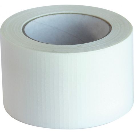 Ruban adhésif Toilé BLANC - 50mlx50mm 180 µm