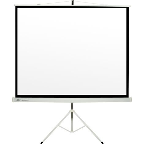 Pantalla de Proyección Manual 1:1 (cuadrada), 4:3 (rectangular), (1/3)