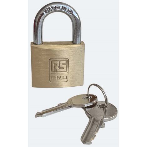 Cadenas RS PRO en Laiton, Acier Inoxydable, Ø anse 6mm ( Prix pour 1 ) (1/3)