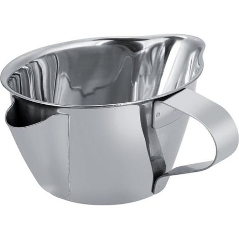 Filtre huile en acier inoxydable sparateur de graisse pour cuisine 300 ml multi-application Cuisine Plan de travail, cré (1/4)