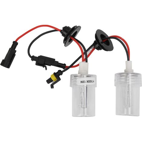 GARRYFIZH 2 ampoules phare xénon HID 100W 8000K H7, pour véhicules 12V (1/5)
