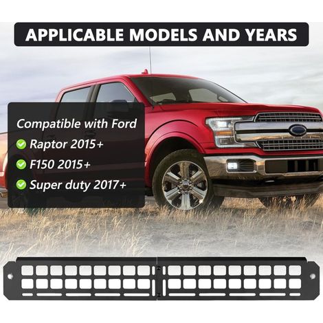 Specially designed under-seat storage divider for Ford F-150 Raptor. (1/4)