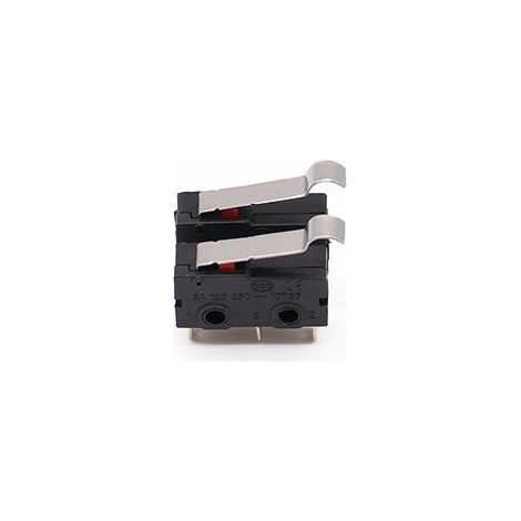 Manufacturing KW12 type black three-pronged small machine parts with bent handle switch, three pins (1/4)