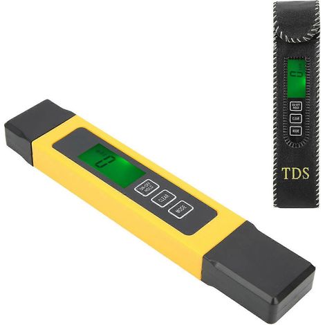 Wasserqualitätsprüfer, Teststift, digitales professionelles TDS-Messgerät, Wassertemperaturprüfer