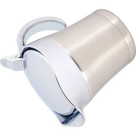 Saucière Pot Isotherme Double Paroi Acier Inoxydable 304, Pichet à Sauce 450ml, Service de Table Résistant (1/5)