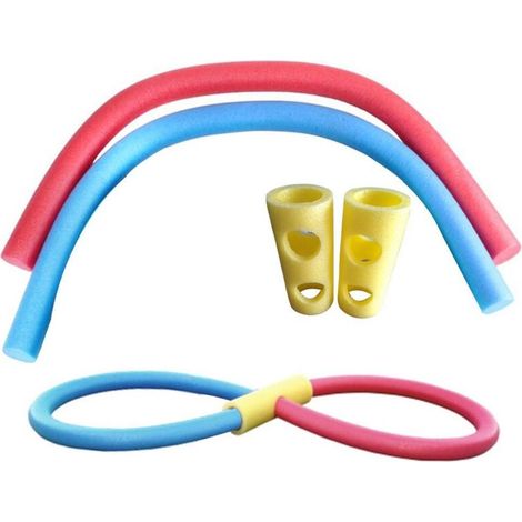 Jeffergarden Lot de 2 frites de piscine avec connecteurs, 150 cm (59 pouces), en mousse creuse. (1/5)