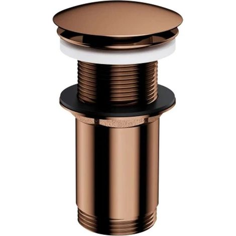 OMNIRES - Salida de lavabo, ClickClack, cobre A716CP (1/2)
