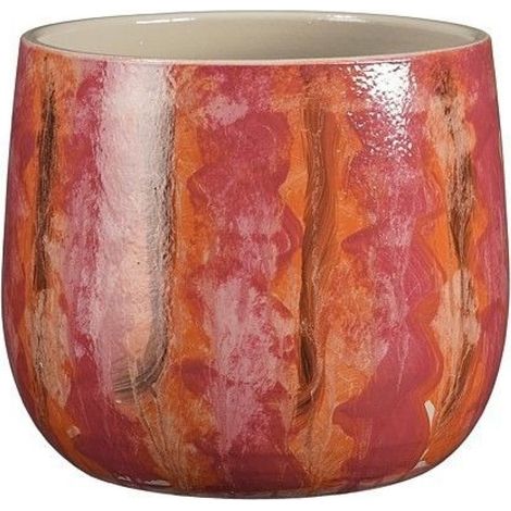Vaso tondo Nigel rosa oscuro 240x210