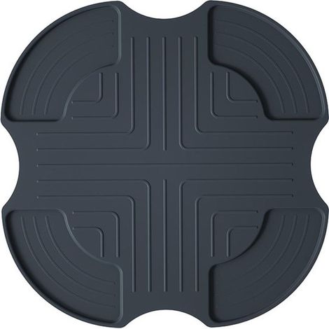 Adecuado para la freidora de aire Ninja Crispi: tapete de silicona resistente al calor，tapete para sartenes resistente al calor (1/5)