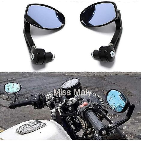 Rétroviseurs universels 22 mm (7/8") pour motos (scooters, cruisers, motos de route, choppers, café racers) (1/4)