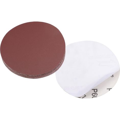 Disques de Ponçage PSA - 15 Pièces - Oxyde d'Aluminium - Grain 600 pour Finitions Précises - Bois et Métal - 125 mm (1/5)