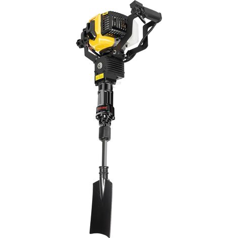 Gojoy – Tarière thermique 52 cc – Moteur 2 temps 1250 W – Vitesse 6500 tr/min – Force de frappe 15-45 J – Réservoir 1,3 l – Creusage efficace