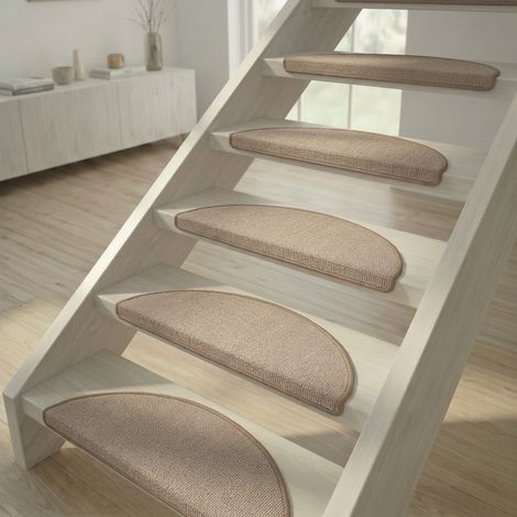 Tappetino per scale Lines Beige - 28x65 cm (1/4)