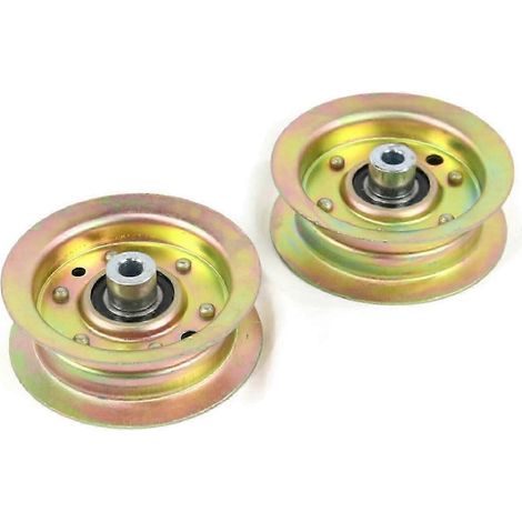 (Lot de 2) Poulie de renvoi plate pour Toro 14-38Z TimeCutter Z 74301, 74402 (2004) (1/5)