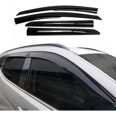 Déflecteurs De Vent Pluie d'air Compatible avec Hyundai Kona 2018-2023 Acrylique 4 Pcs (1/5)