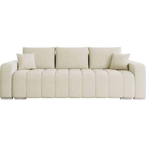 Sofá cama Arvada 124, Lambi 08, Almacenaje, 0, 86x244x90cm