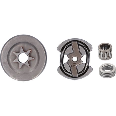 Jeu de roulement, pignon et tambour d'embrayage pour tronçonneuse Husqvarna H137 - Accessoire de jardin (1/5)
