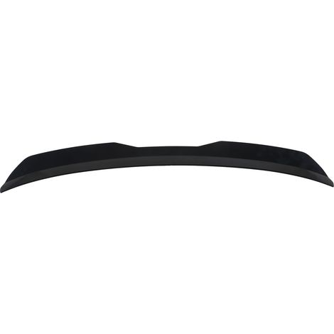Déflecteur de toit de lunette arrière universel, réduit la résistance au vent, moulure de bord supérieur de lunette arrière, noir brillant (1/5)