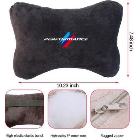 Appui-Tete Voiture - Coussin Memoire Pour Soutien Cervical - Compatible Avec Modeles BMW - 1 Piece (1/4)