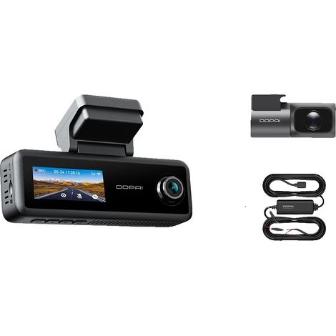 Dashcam, 3 canali, risoluzione 4K HDR, hardware a 3 canali, nessuna scheda SD (1/2)