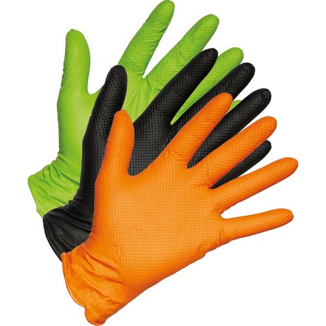 Guante desechable nitrilo Dune Negro T-S C-50 (1/3)